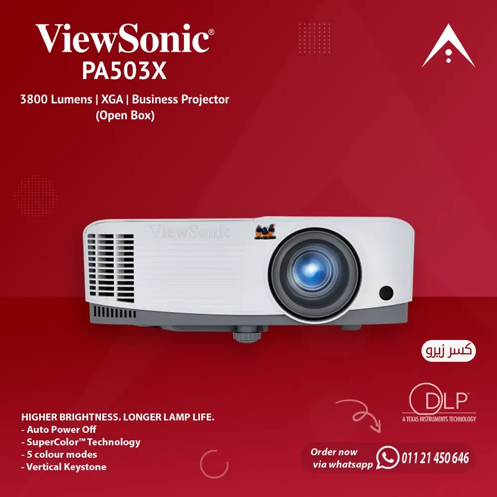 ViewSonic PA503X 3800 Lumens XGA Projector (Open Box)